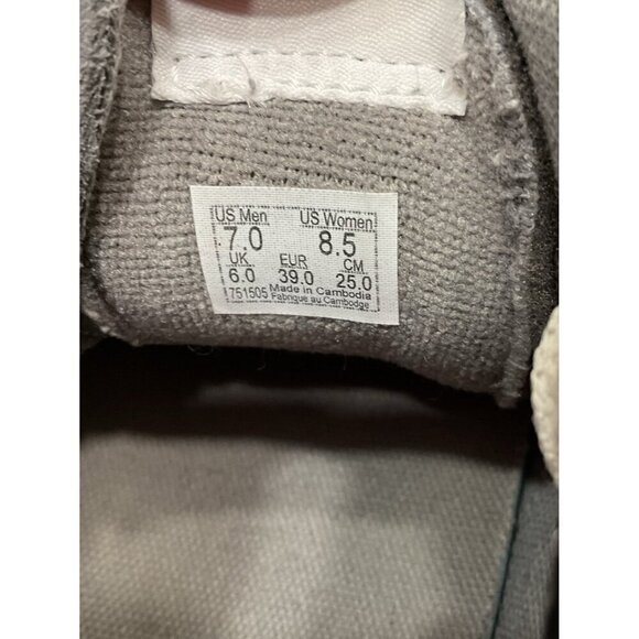 Vans Paisley Grey Suede Uni-Sex Shoes Size M 7 W 8.5 - Picture 6 of 7